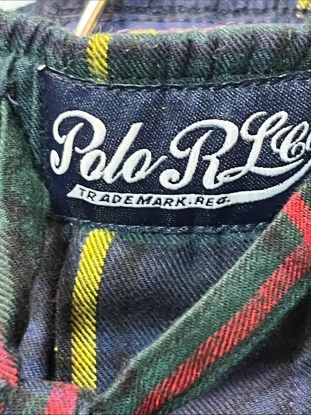 NWT - Polo Ralph Lauren 100% Cotton Green Plaid Pajama Bottoms Men’s Medium